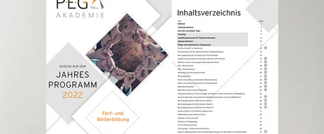 PEG Akademie - Vorschau des Jahresprogramm 2022